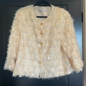 Zara Sequin Jacket